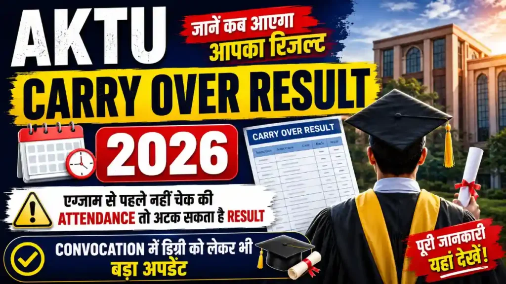 AKTU Carry Over Result 2026